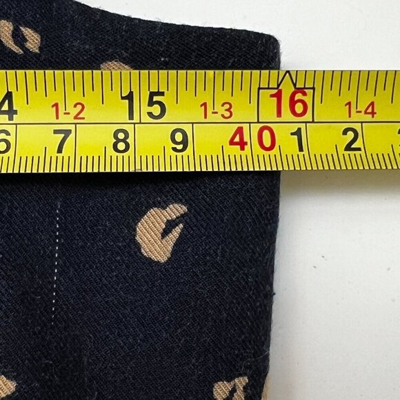 SOMA WKND Maxi Dress Soft Jersey Knit Tie Straps Navy Print Small (READ) - Picture 11 of 12